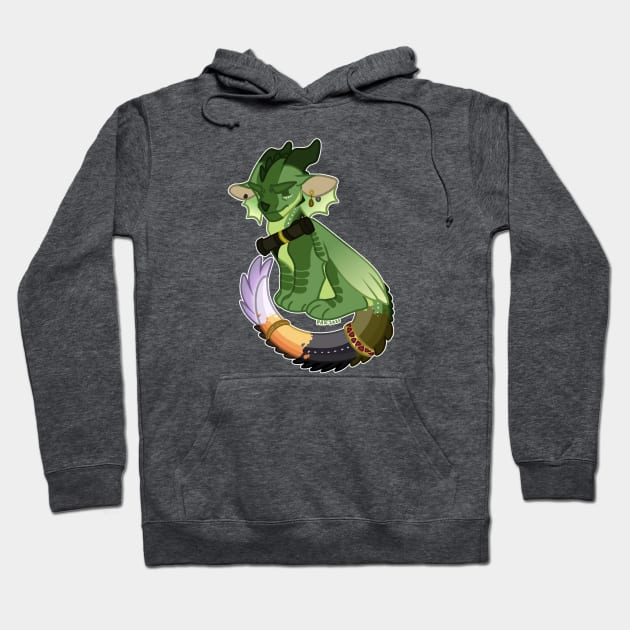 Chameleon Hoodie by Studio Maverick Art